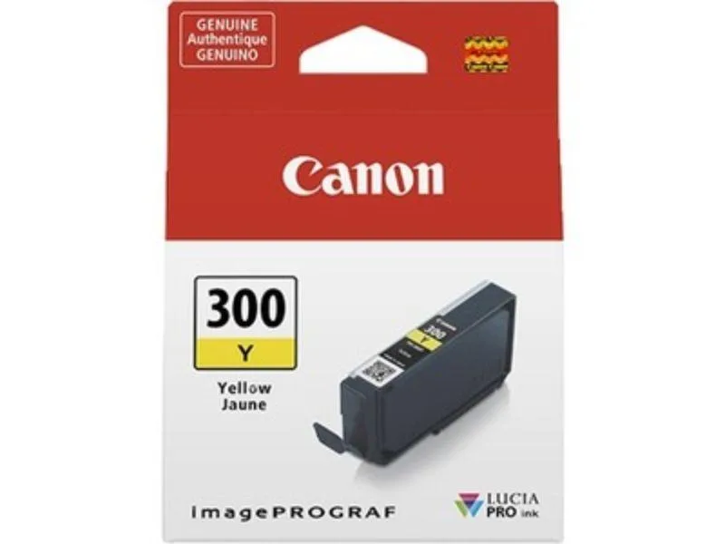 Canon Canon PFI-300 Yellow Ink Cartridge 14.4 ml 4196C002 — product photo