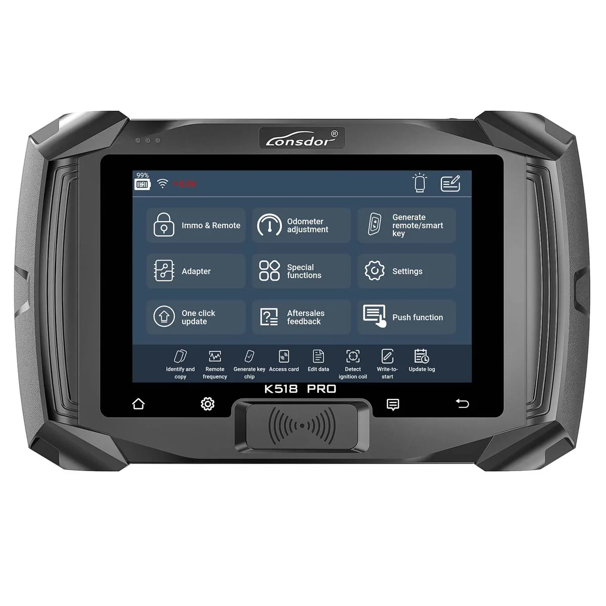 Lonsdor K518 PRO tablet key programmer with cables and adapters