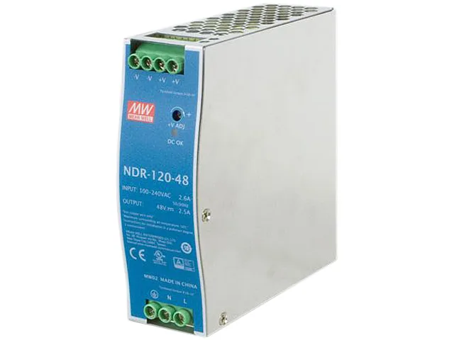 PLANET PLANET PWR-120-48 120W 48V DIN rail power supply — product photo