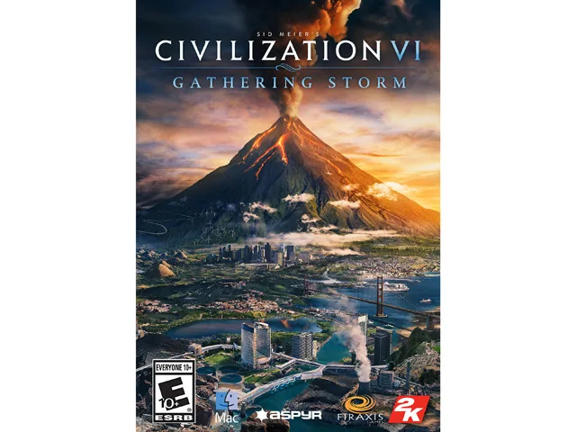 Aspyr Aspyr 51813 Civilization VI Gathering Storm downloadable game — product photo