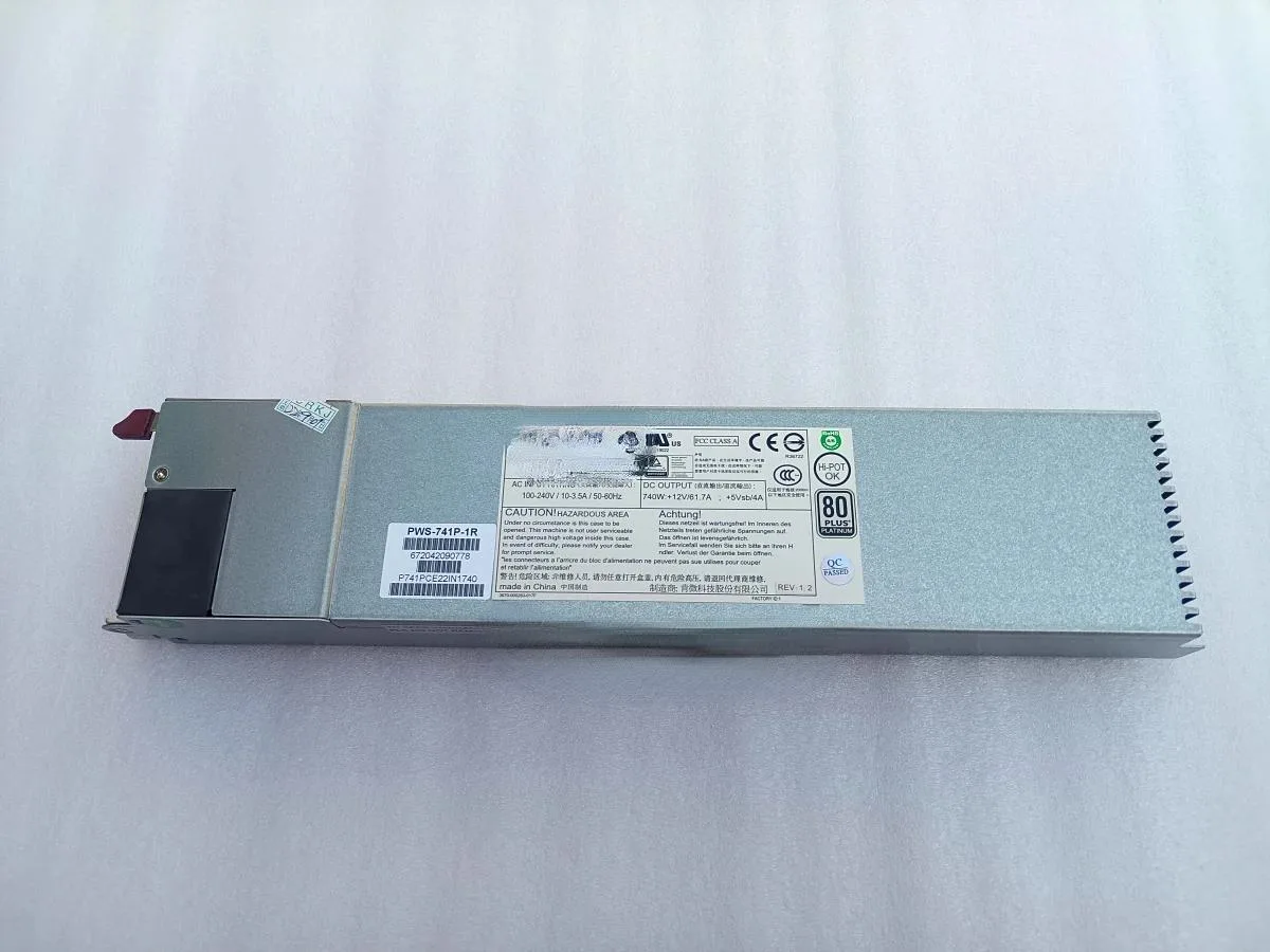 Supersuperuncle Supersuperuncle PWS-741P-1R 740W Platinum Server Redundant Power Supply — product photo