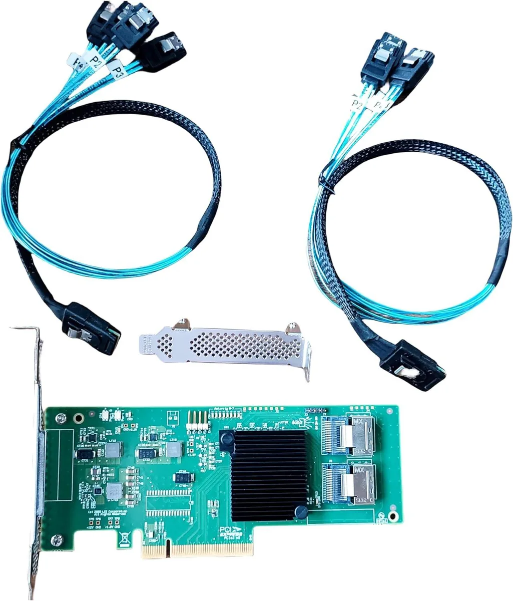 LSI LSI 9211-8i SAS HBA 6Gbps PCIe 3.0 x8 8-port IT Mode P20 — product photo