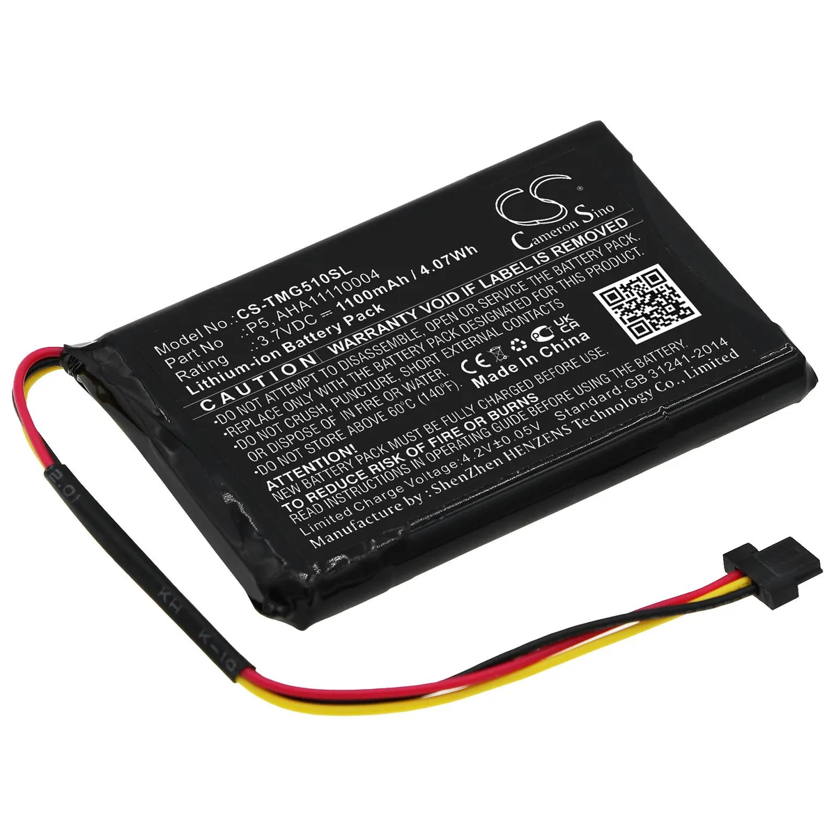 Estry Estry cell phone battery 1100mAh 3.7V for Go 520 510 4FA50 VIA 62 — product photo