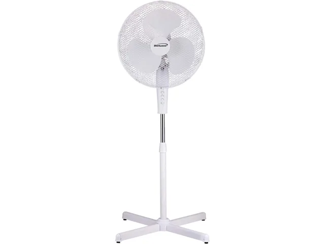 Brentwood Appliances Brentwood Appliances F-16SMW 16" Oscillating Stand Fan White — product photo