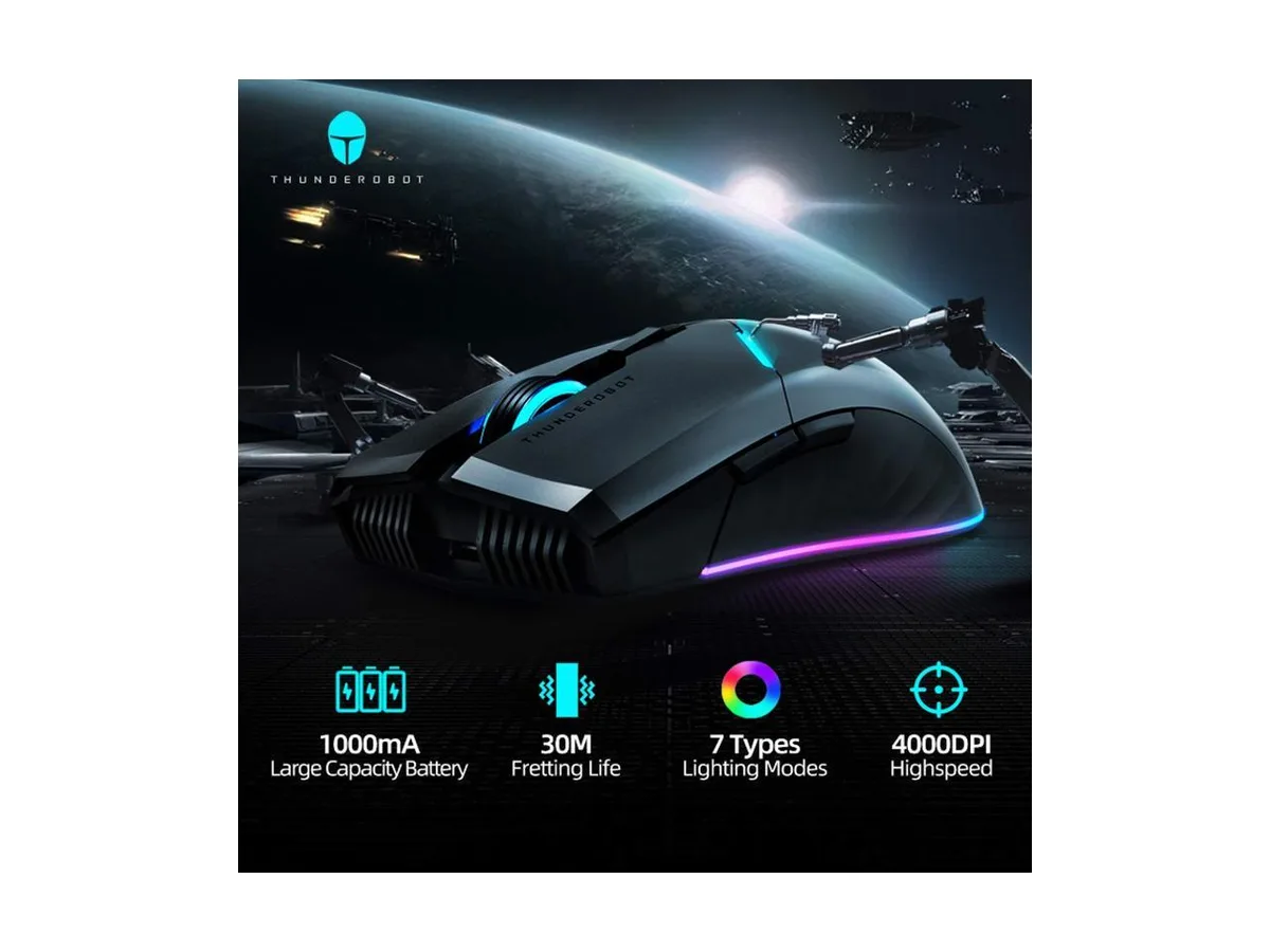 Thunderobot Thunderobot ML701 Wireless Gaming Mouse 4000 DPI 500 Hz — product photo