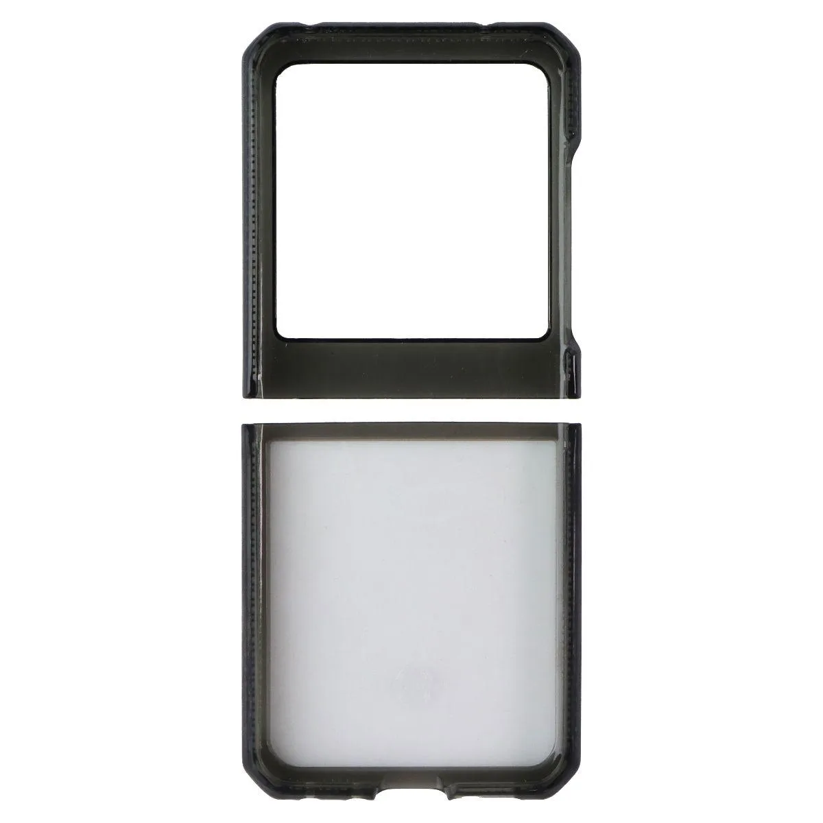 ITSKINS ITSKINS Hybrid_R Clear Case for Motorola Razr (2024) Black Transparent — product photo