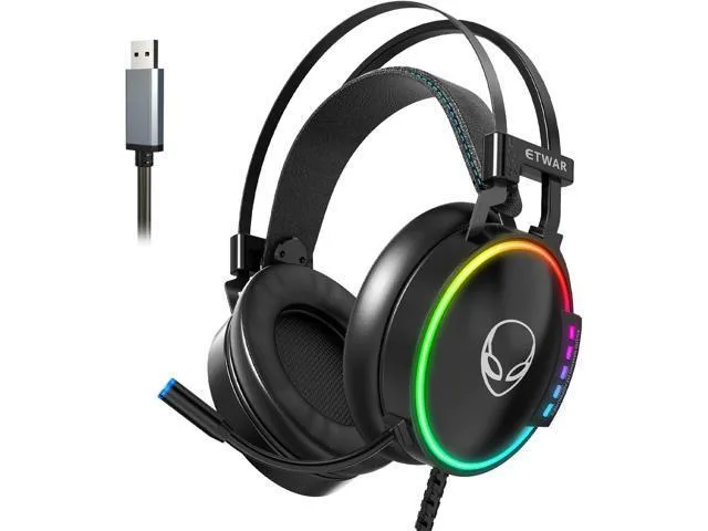 LORDWORLD LORDWORLD EG100 USB 7.1 Gaming Headset 50mm — product photo