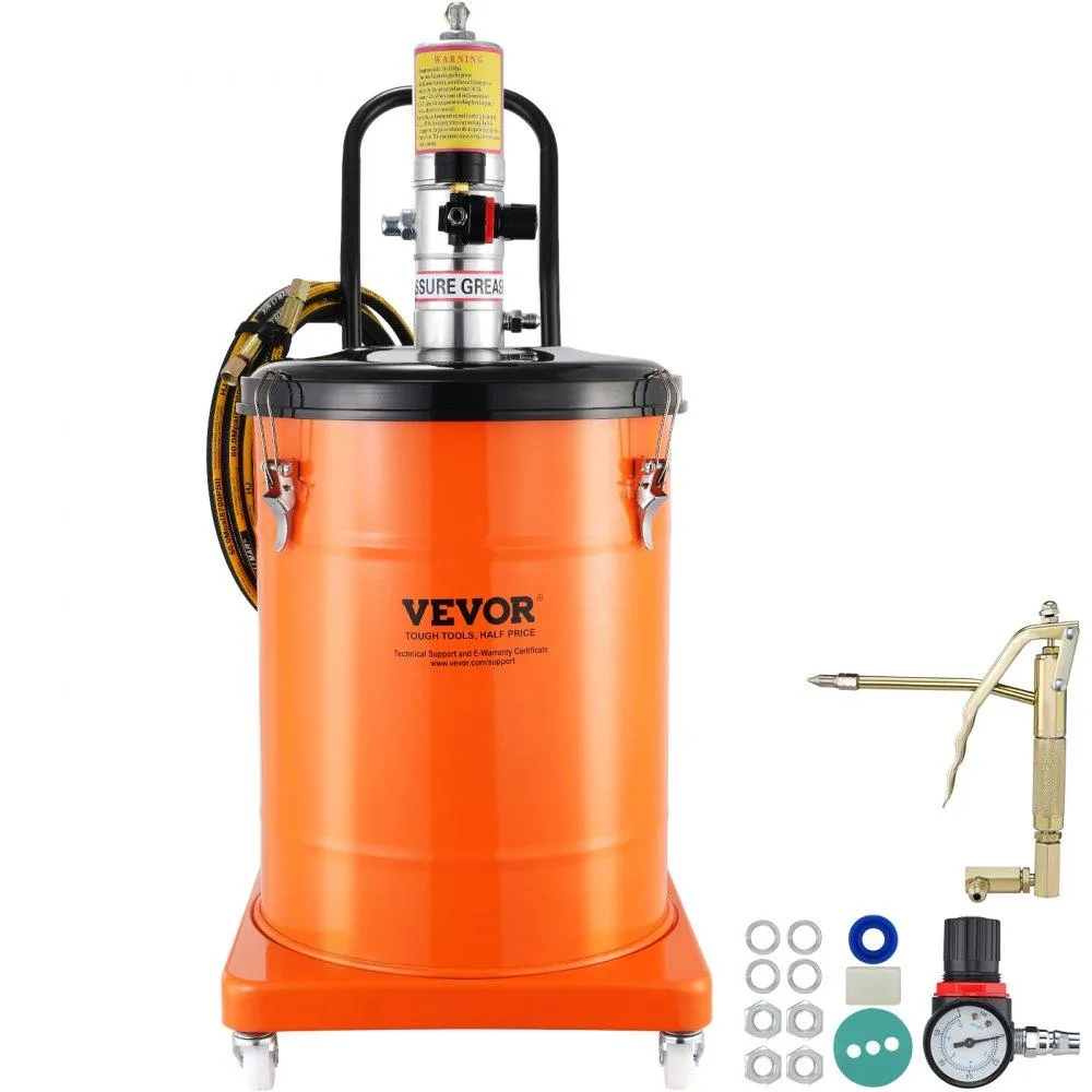 VEVOR VEVOR 10.5 Gal 40L Air Grease Pump 13 ft Hose 50:1 Ratio — product photo