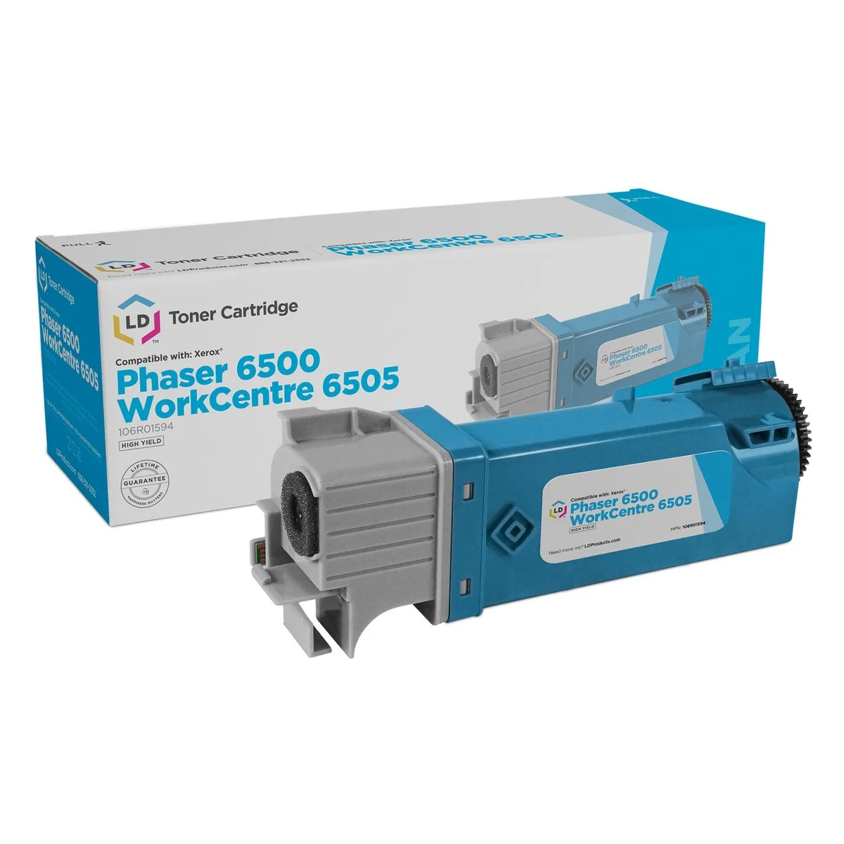 LD Products LD Products Compatible Toner Cartridge for Xerox 106R01595 High Yield Magenta — product photo