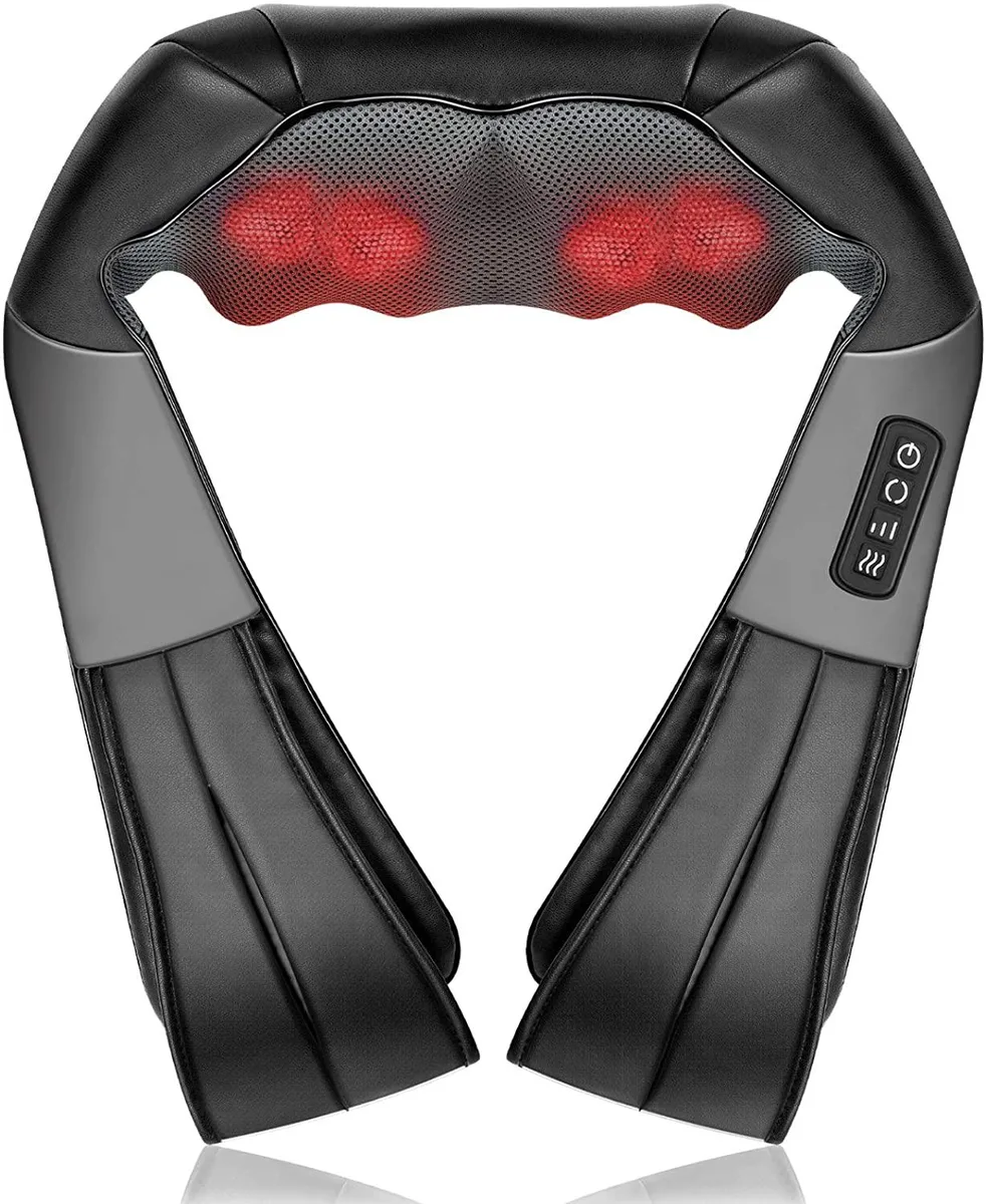 Corn Electronics Corn Electronics Shiatsu Massager with Heat Black 15min Timer 30W 4.6LBS — product photo