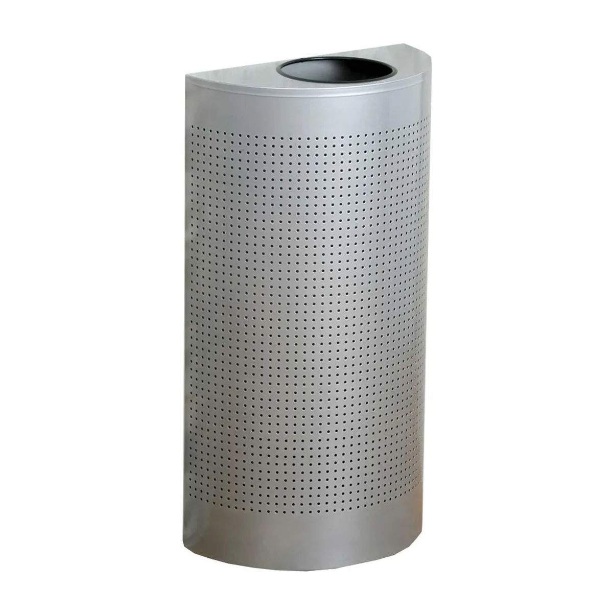 Rubbermaid Rubbermaid SH12EPLSM 12 gal half-round waste receptacle cleaning — product photo