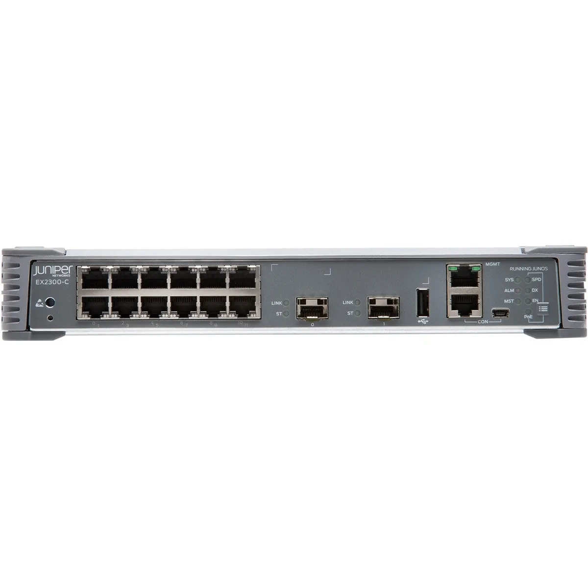 HPE Juniper Networking HPE Juniper Networking EX2300-C-12P 12-port PoE+ network switch — product photo