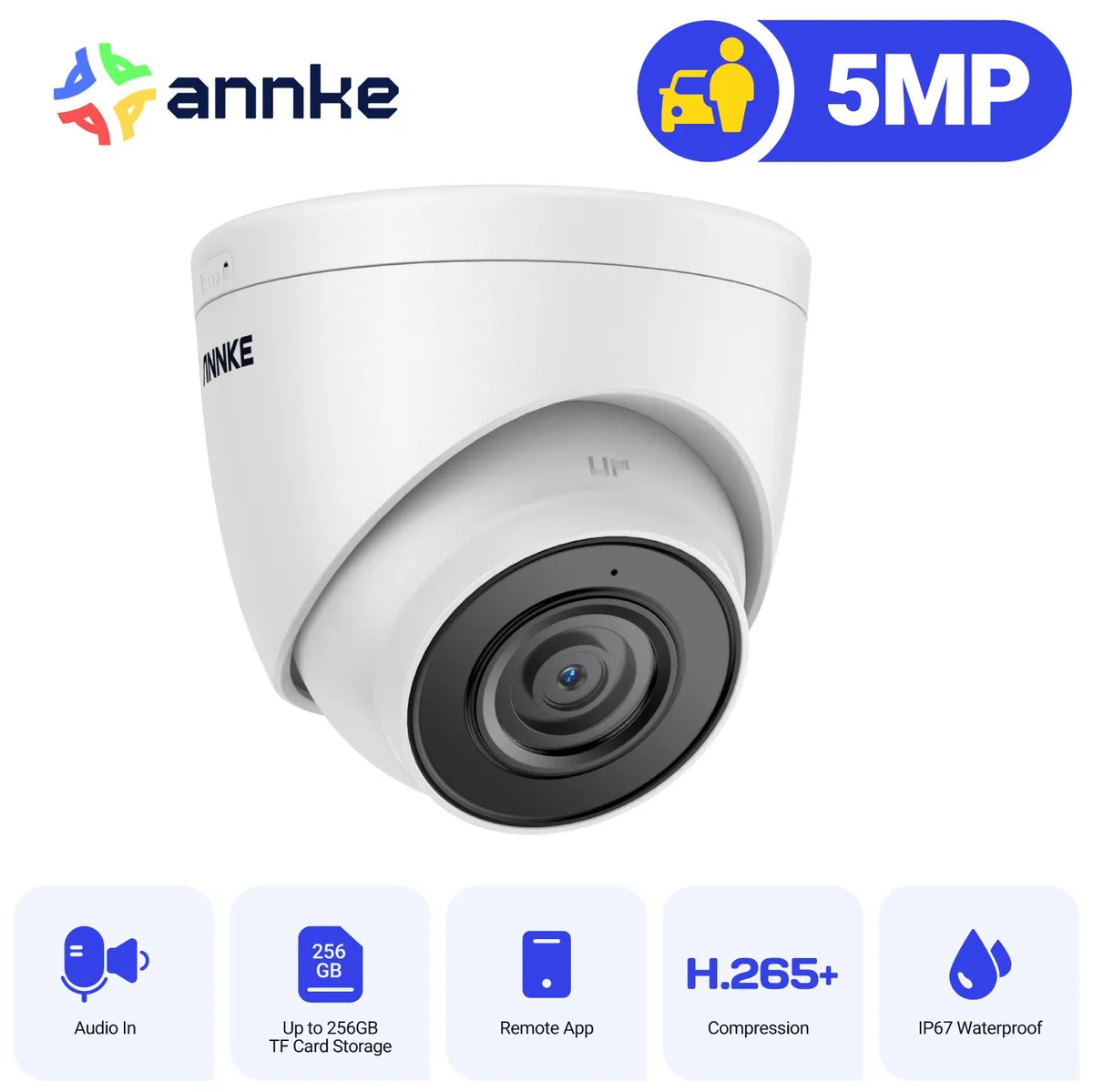 Annke Annke 5MP PoE IP Camera 2.8mm White — product photo