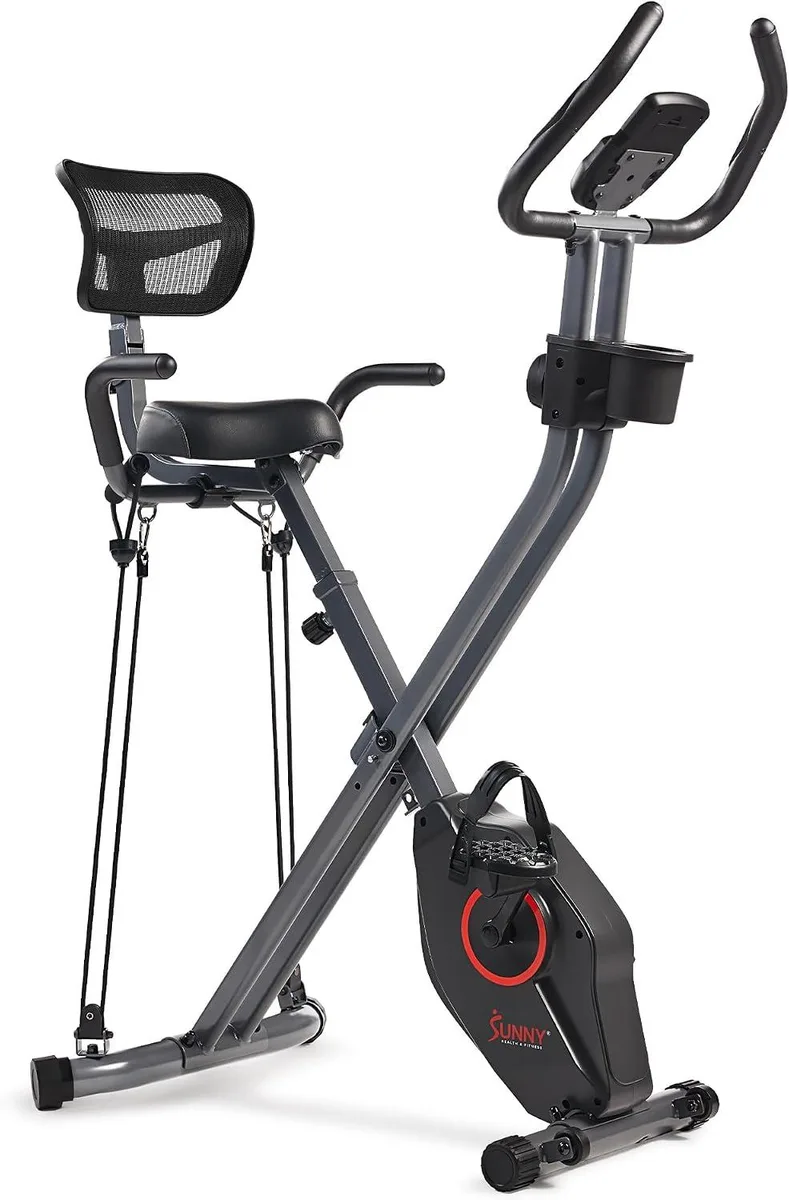 TUKO TUKO Foldable Magnetic X-Bike Pro 300 LB 14-Level Resistance cardio equipment — product photo