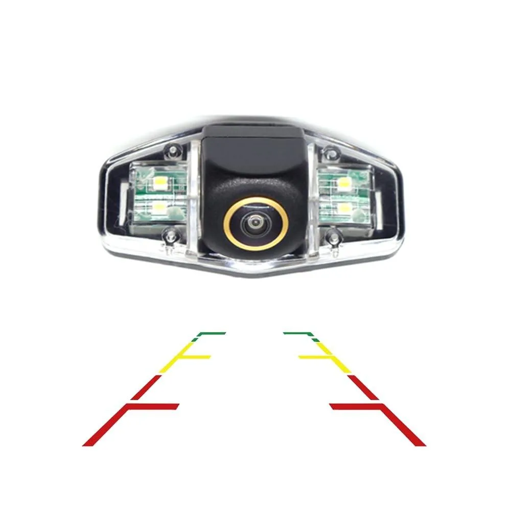 Batianda Batianda HD Fisheye Rear View Camera 170° 720P Golden Fixed Parking Line for Honda Accord Civic City — product photo