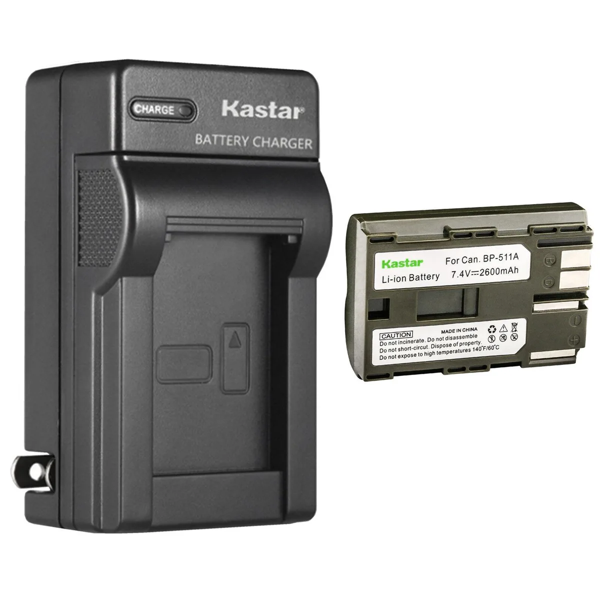 Kastar Kastar BP-511 BP-511A Battery &amp; Charger Kit — product photo