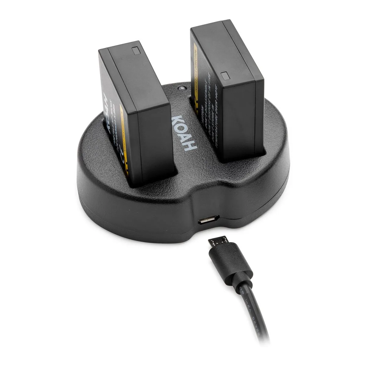 Koah Koah Pro NP-126S 1400mAh Two-Pack Battery &amp; Dual Charger — product photo