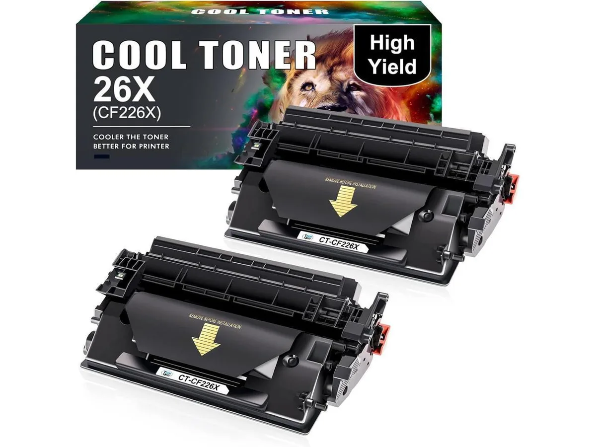 V4ink V4ink CF226X 26X Black Toner Cartridge 2-Pack High Yield — product photo