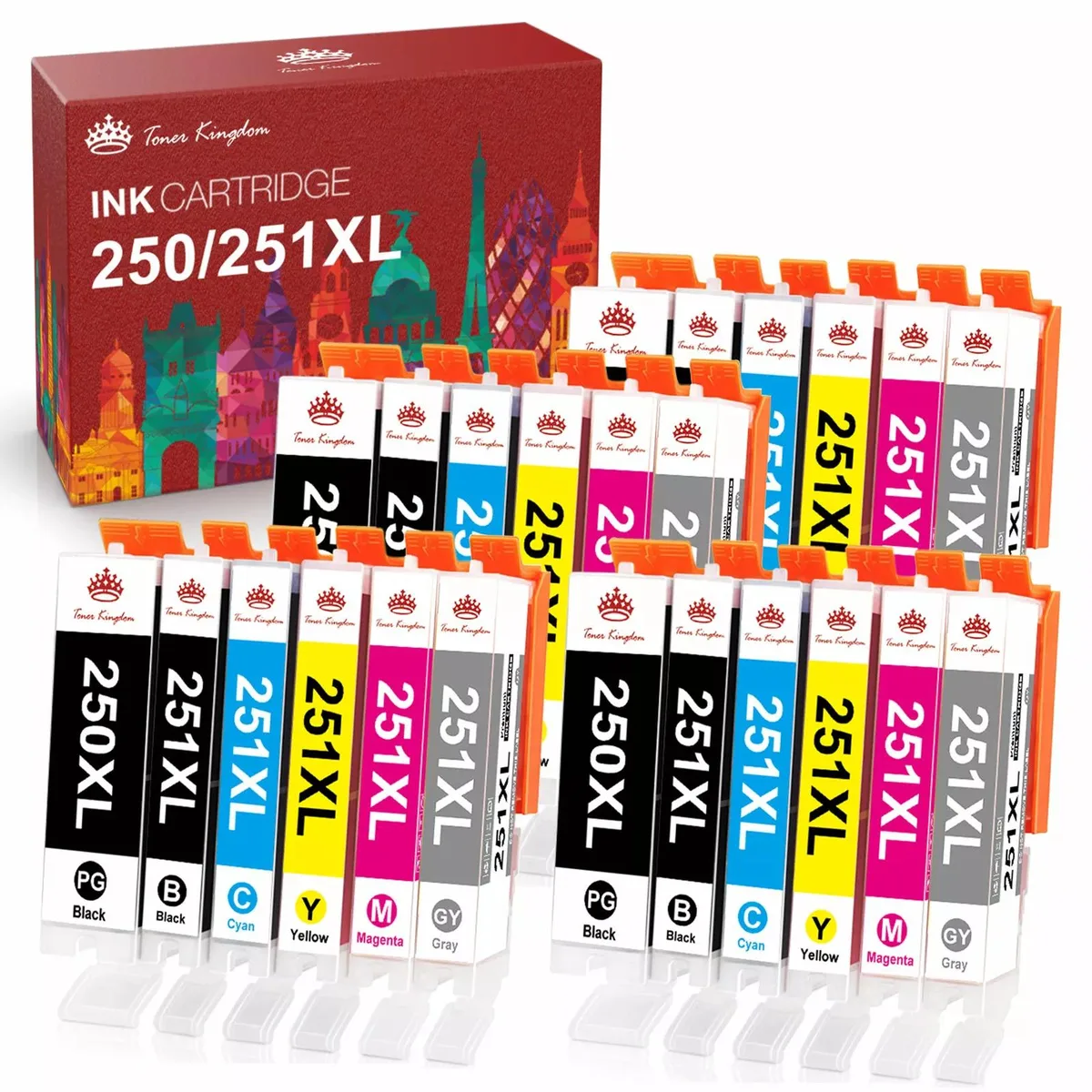 V4ink V4ink 24x PGI-250XL CLI-251XL Ink Cartridges — product photo