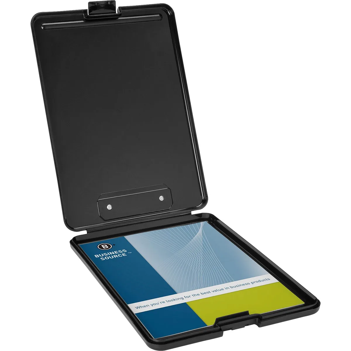 Business Source Business Source BSN37513CT Clipboards 12/CT Black — product photo
