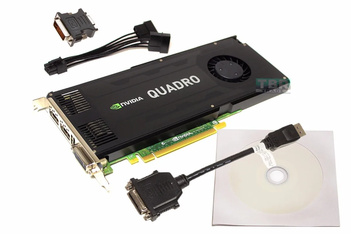 PNY Technologies, Inc. PNY Technologies, Inc. 5.0 NVIDIA Quadro K4000 3GB graphics card — product photo