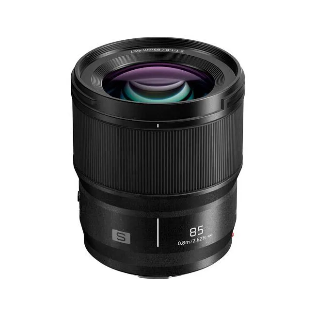 Panasonic Panasonic Lumix S 85mm f/1.8 L-Mount camera lens — product photo