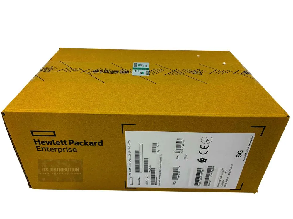 HPE HPE MSA Enterprise 14TB SAS 7.2K LFF 3.5 M2 HDD internal hard drive — product photo