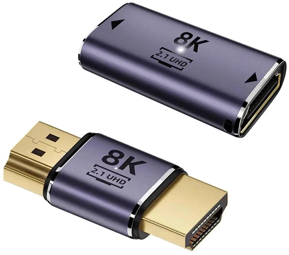 Vszerda Vszerda HDTV Extender Male to Male &amp; Female to Female 8K@60Hz 4K@120Hz 48Gbps — product photo