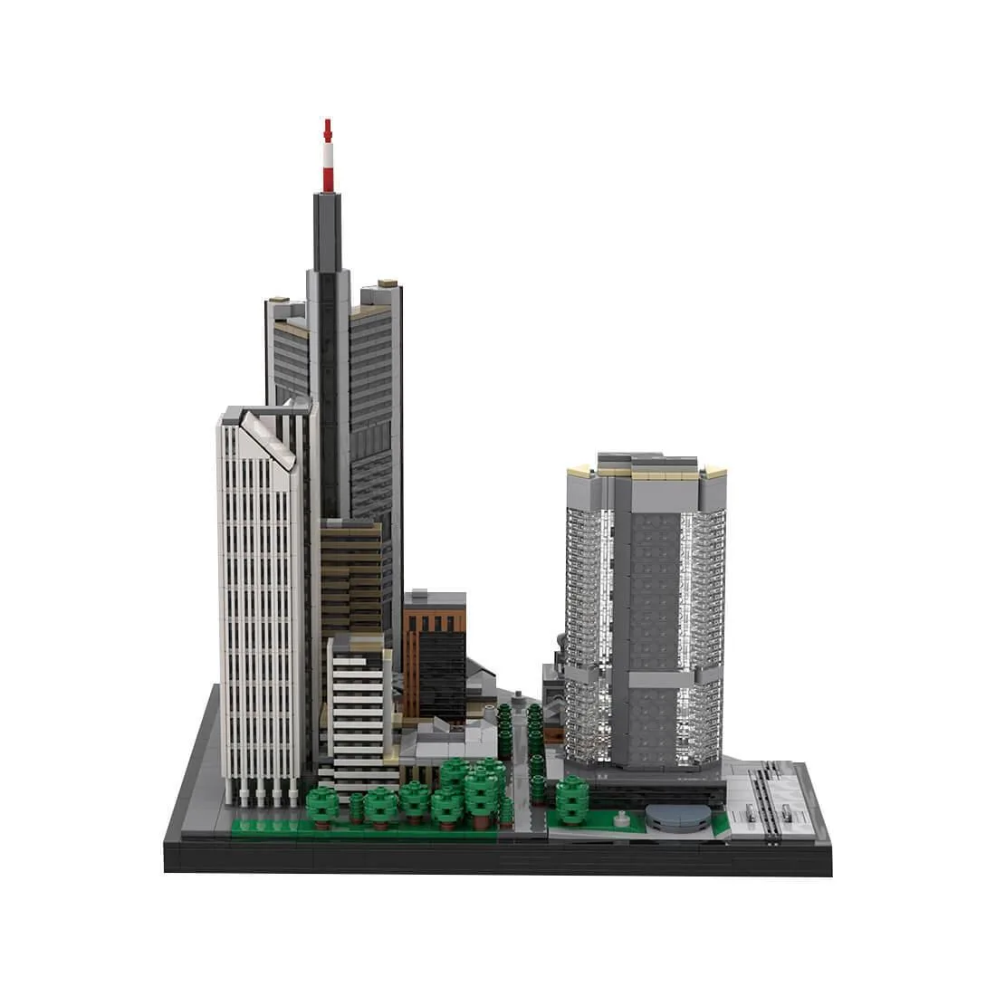 ZITIANYOUBUILD ZITIANYOUBUILD MOC-194840 Module 1 Frankfurt Street Scene 4057PCS — product photo