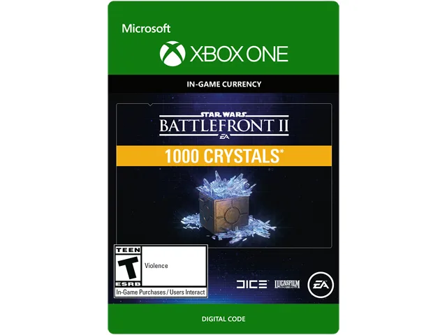 Electronic Arts Electronic Arts 7F6-00150 STAR WARS Battlefront II 1000 Crystals downloadable game — product photo