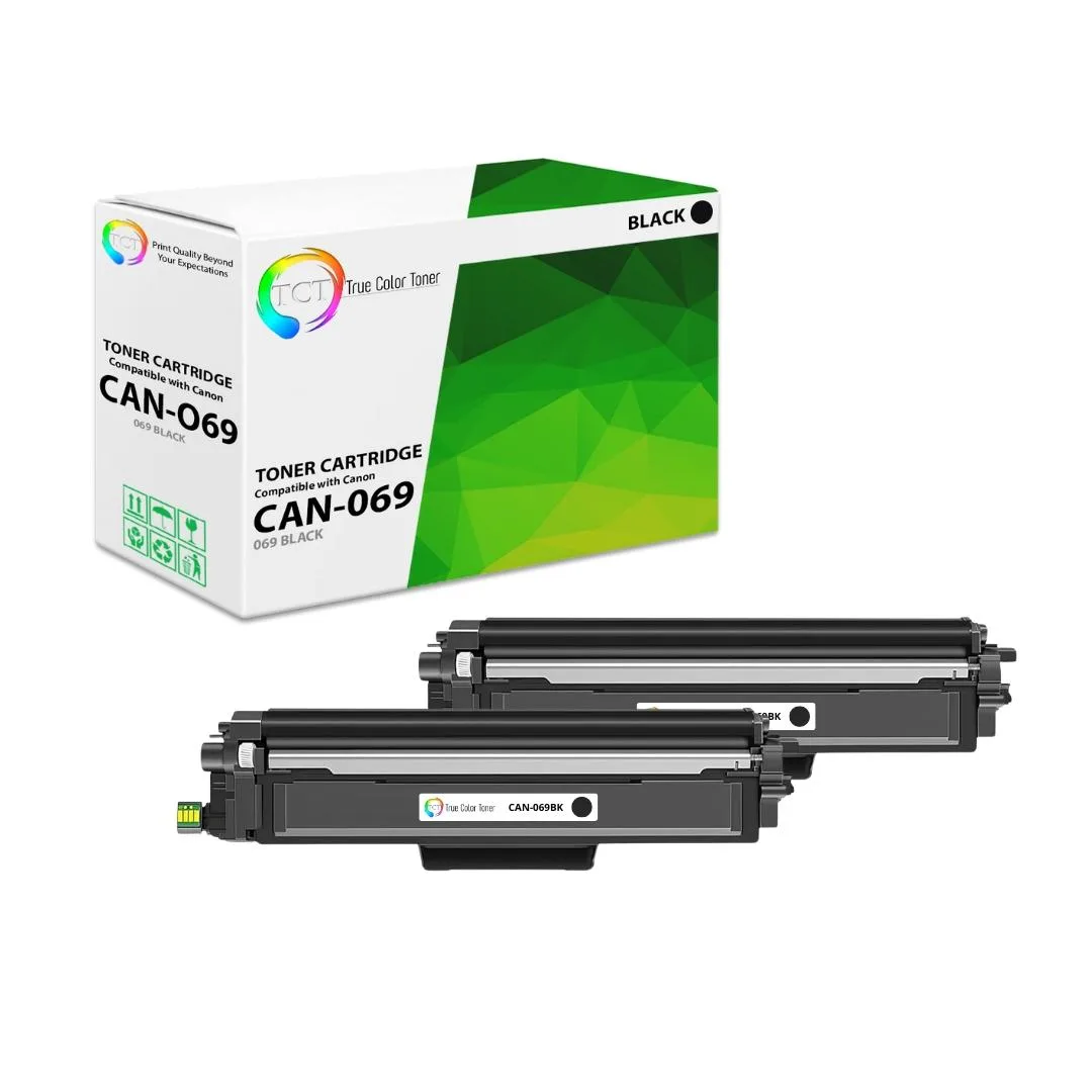 True Color Toner True Color Toner 069 Black Toner Cartridge 2 Pack 2100 Pages — product photo