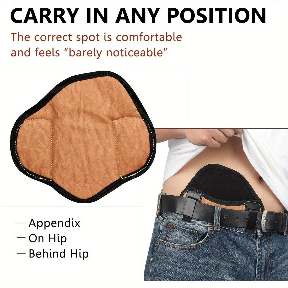  Universal Ambidextrous Carry Pouch Brown — product photo