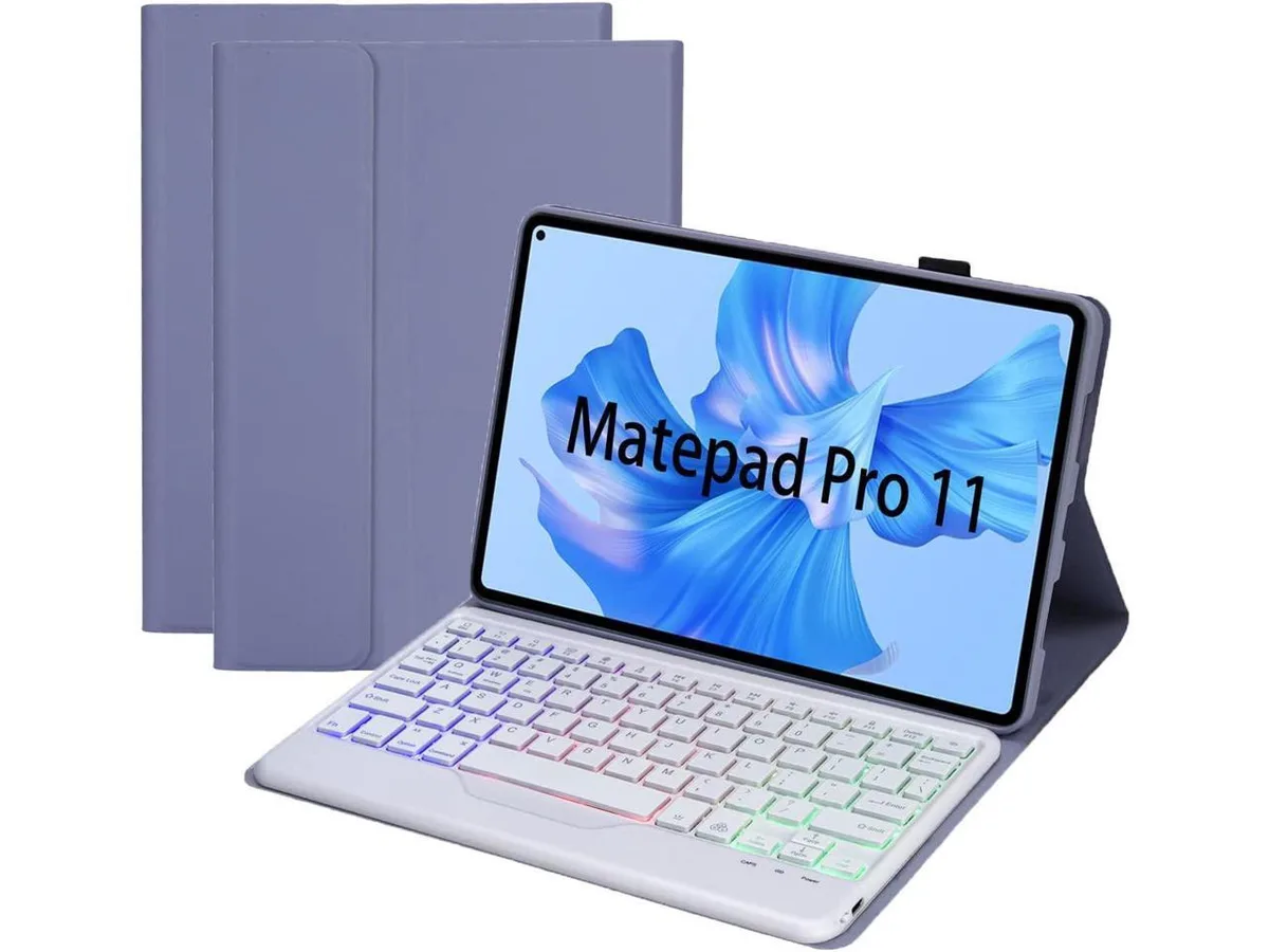 BONAEVER BONAEVER Keyboard Case for Huawei MatePad Pro 11 2022 Purple — product photo
