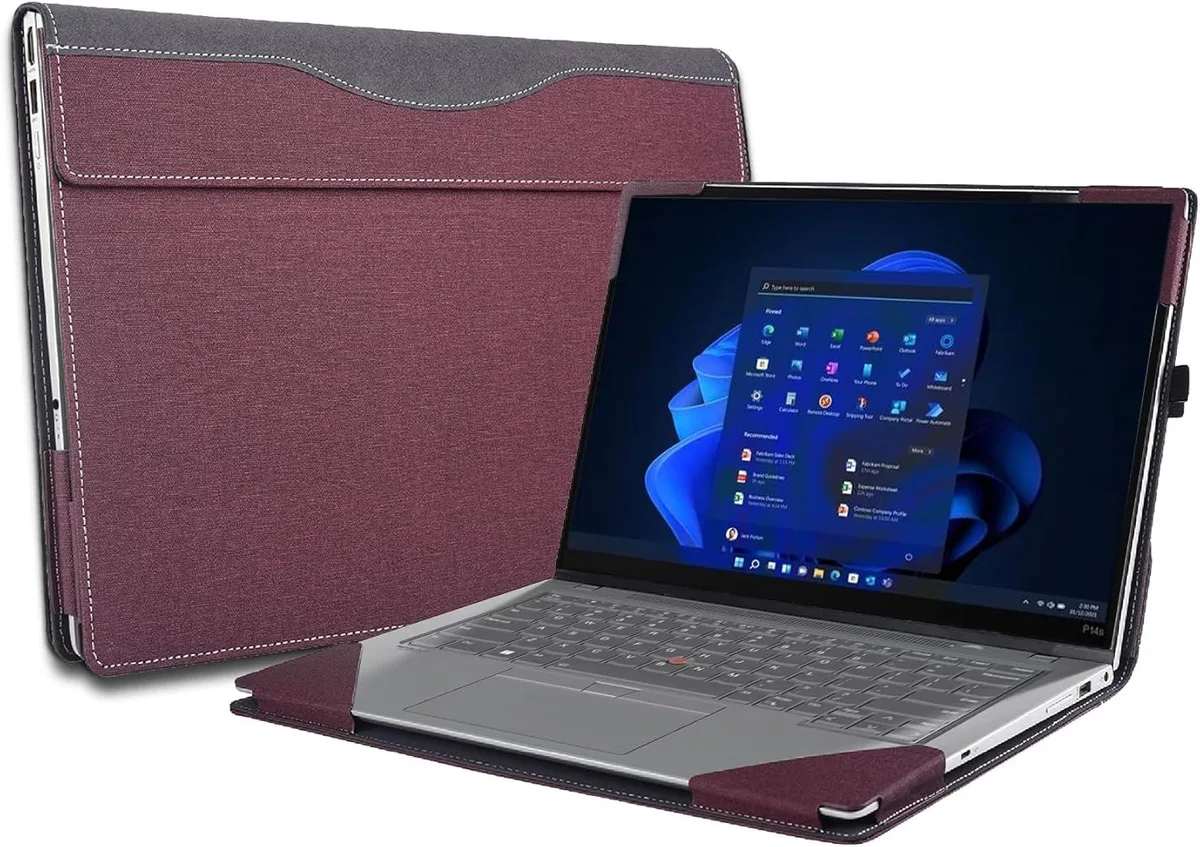 BONAEVER BONAEVER 14 inch ThinkPad Hard Case Coffee — product photo