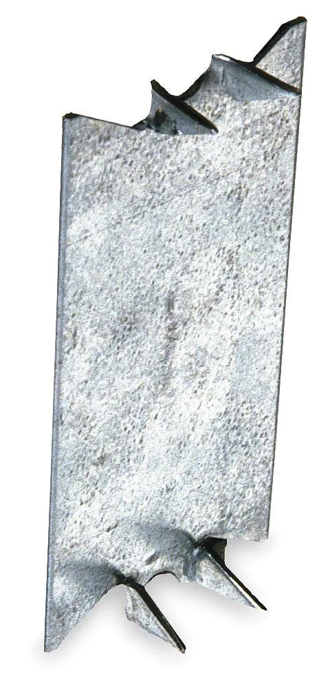 Hubbell Incorporated Hubbell Incorporated Raco Cable Protection Plate Silver Galvanized Steel Malleable Iron 2709 — product photo