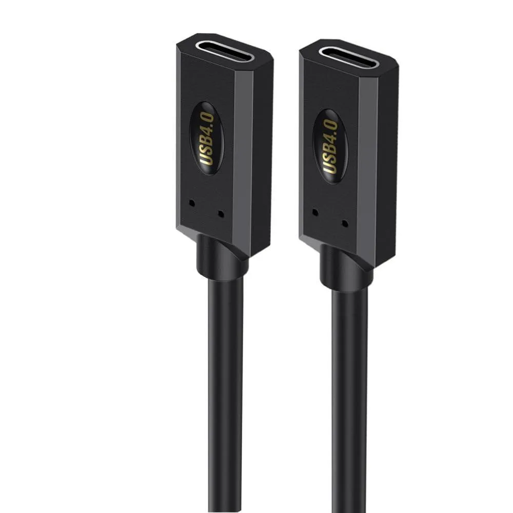 Vszerda Vszerda USB4.0 coiled cable USB-C to USB-C 40Gbps 240W 1.2m female-female — product photo