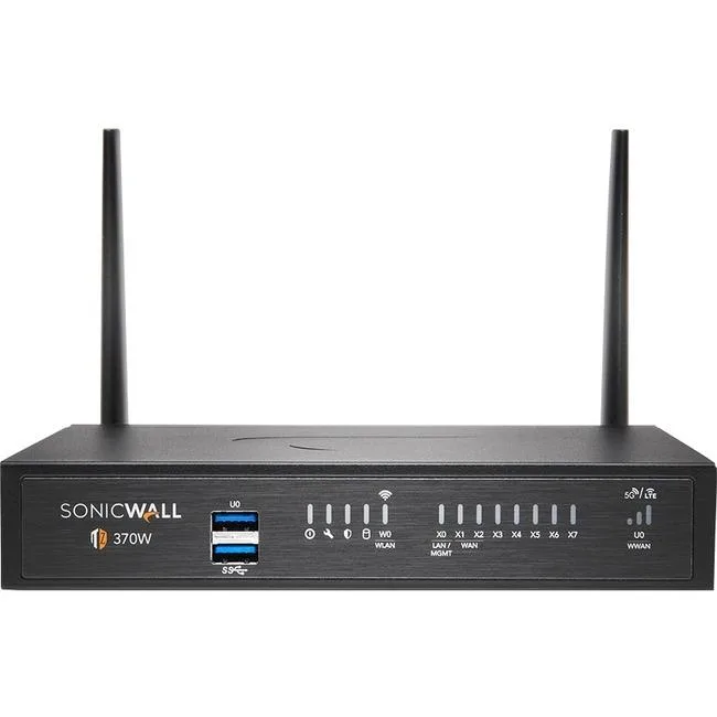 SonicWall SonicWall TZ370W Wireless Firewall Appliance 02-SSC-6826 — product photo