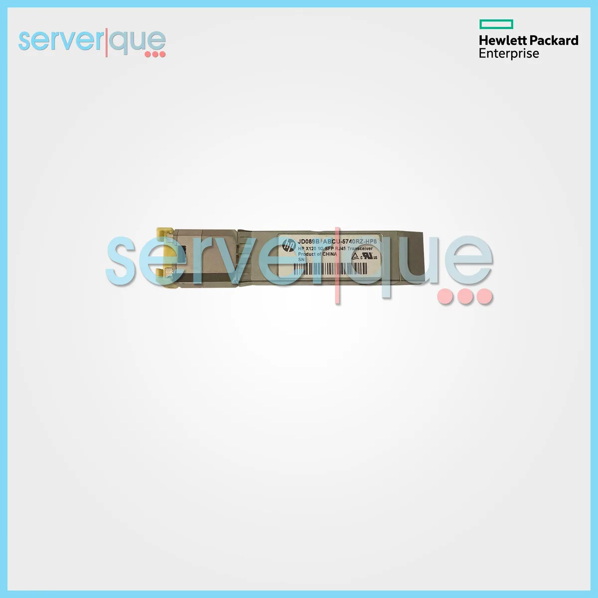 HP HP ProCurve X120 1Gbps 1000Base-T Copper 100m SFP Transceiver — product photo
