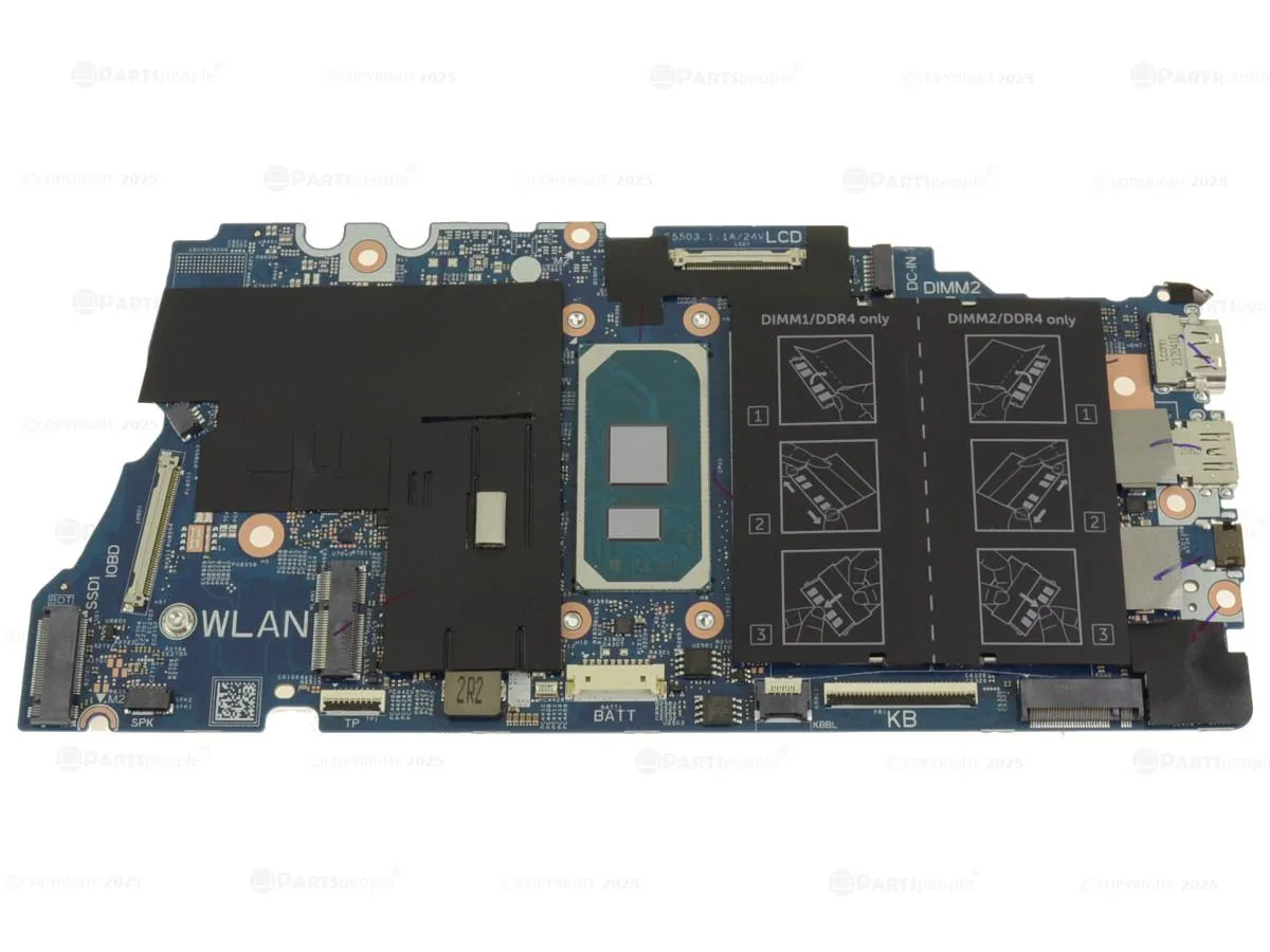 DELL DELL Inspiron 5501 Motherboard WT9WW Core i7-1065G7 1.3GHz 3.9GHz — product photo