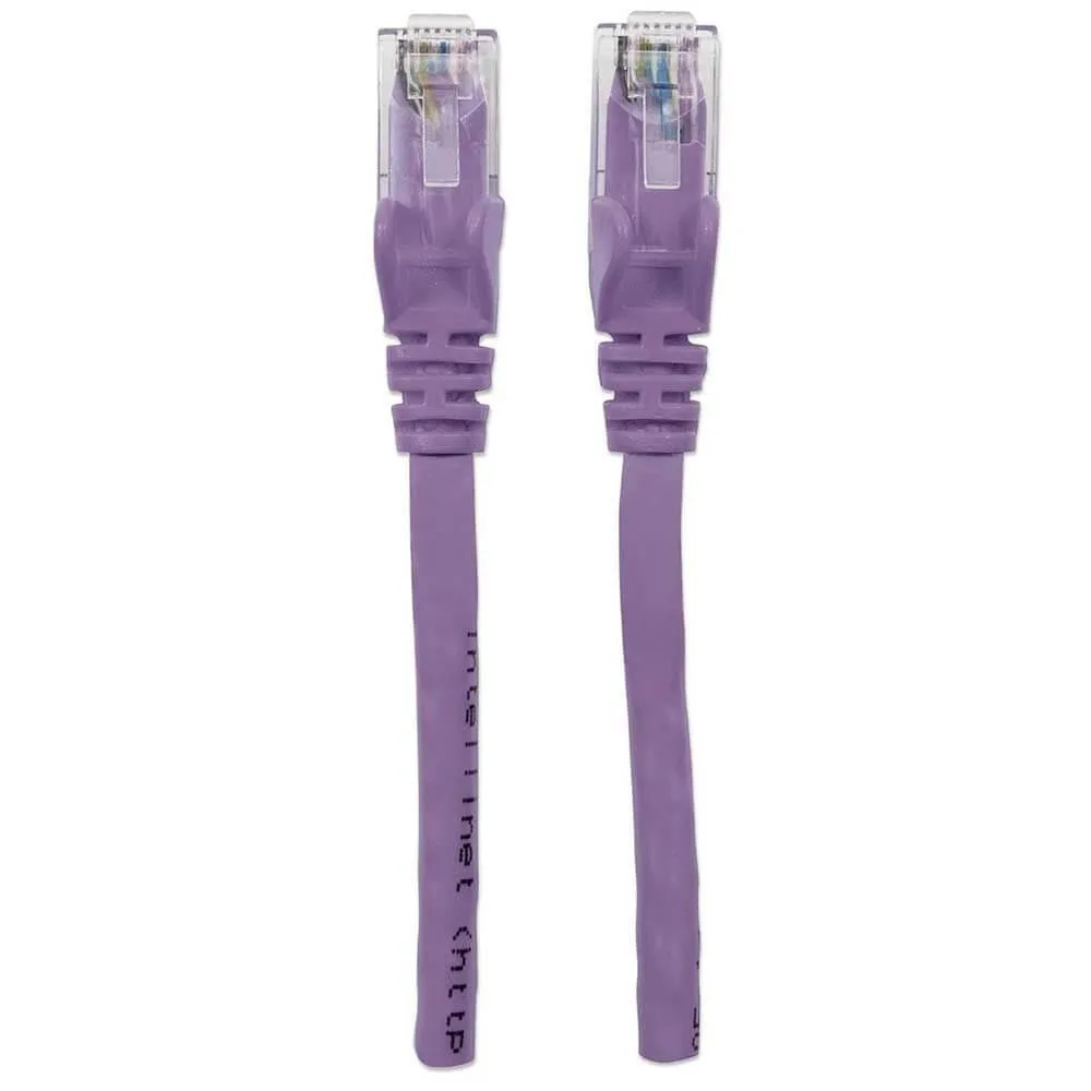 Intellinet Network Solutions Intellinet Network Solutions Cat6 UTP RJ45 Male / RJ45 Male 15.0 m 50 ft Purple — product photo