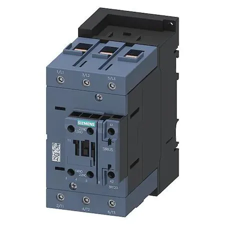 SIEMENS SIEMENS 3RT2046-1AK60 IEC Magnetic Contactor, 110-120V AC, 3P, 96A — product photo