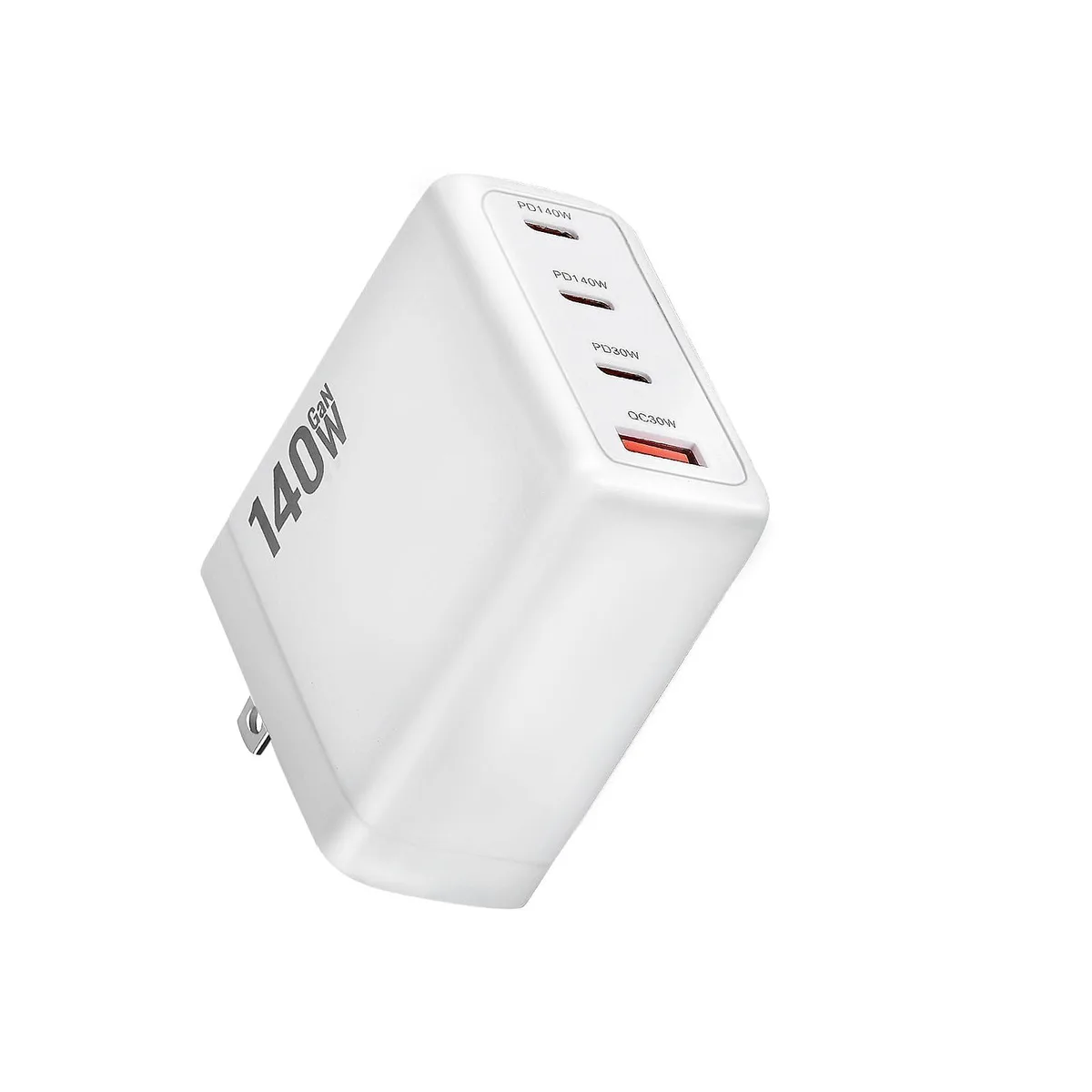  HJSYWESYUH SDC-140W 3C1A 140W 4-Port USB C Charger White — product photo