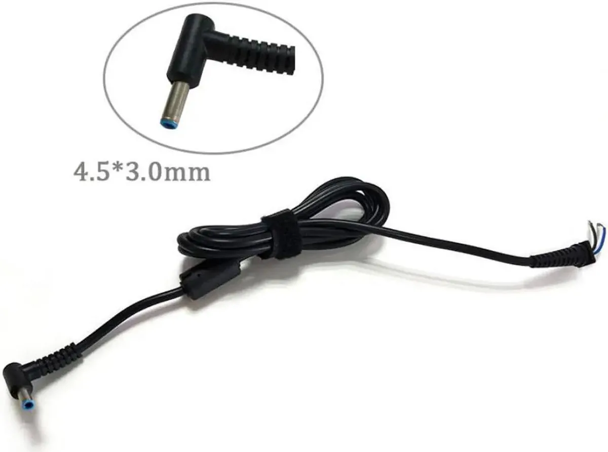 Lirealar Lirealar DC 4.5*3.0mm Power Adapter Cord 1.5m Black — product photo