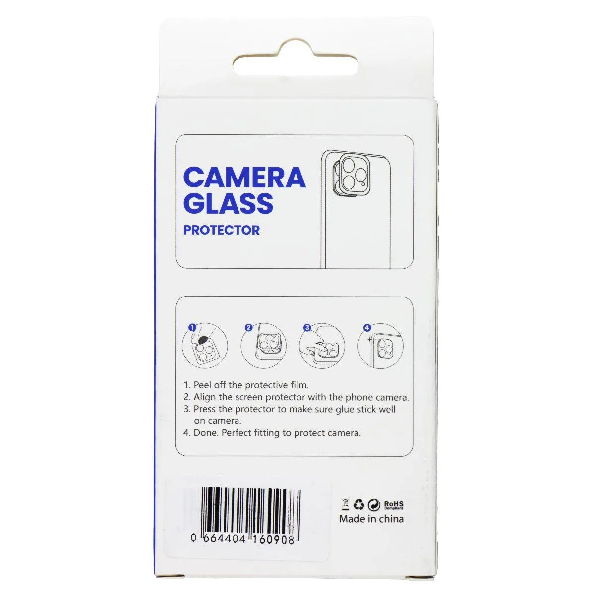 Lito Children’s Wear Lito Children's Wear Camera Glass Protector iPhone 14 14 Plus Clear L-1363 — product photo