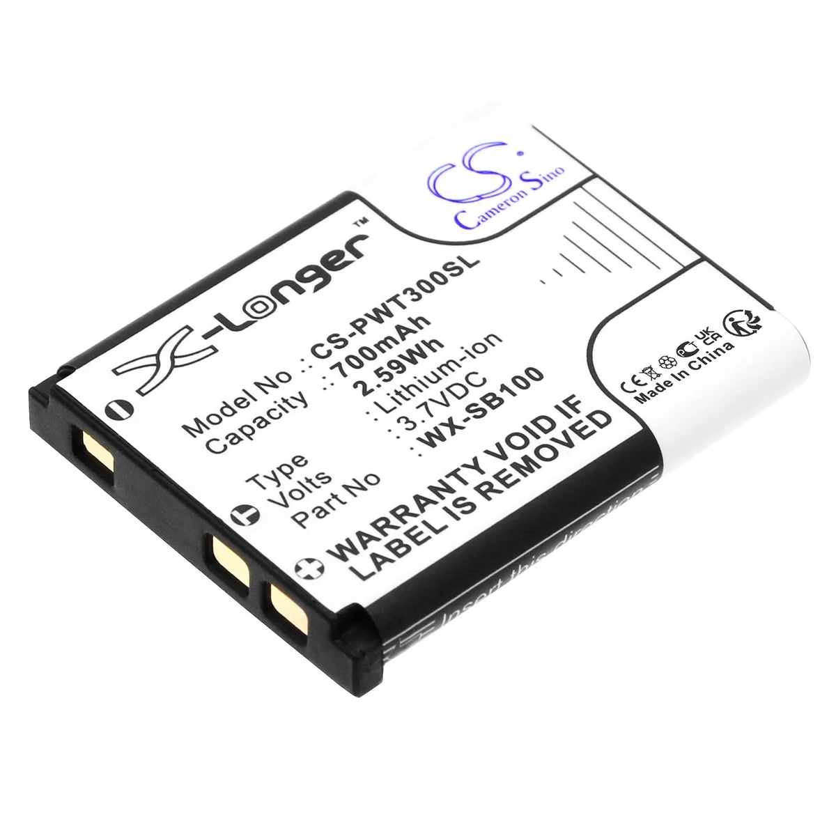 Estry Estry standard battery 700mAh 3.7V WX-SB100 — product photo