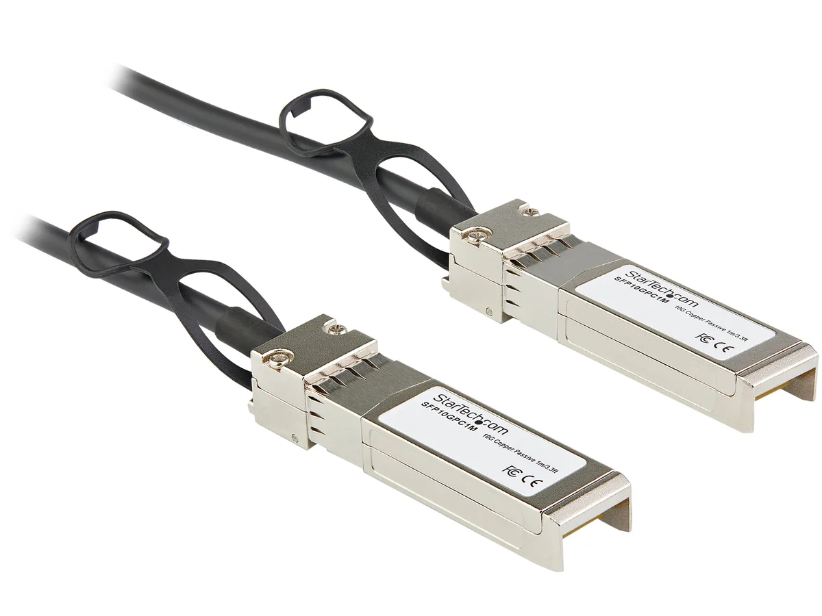 STARTECH STARTECH DACSFP10G3M SFP+ Direct-Attach Twinax Cable 3 m 10 Gbps — product photo