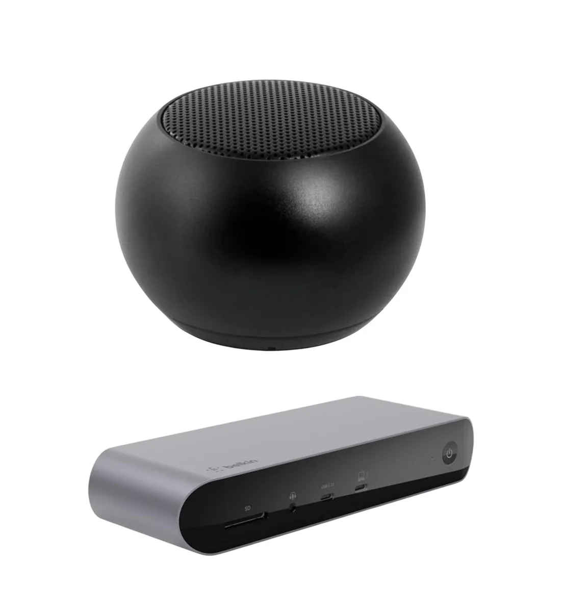 Belkin Belkin Connect Pro Thunderbolt 4 Dock 90W 12 Ports + Mini U Speaker — product photo