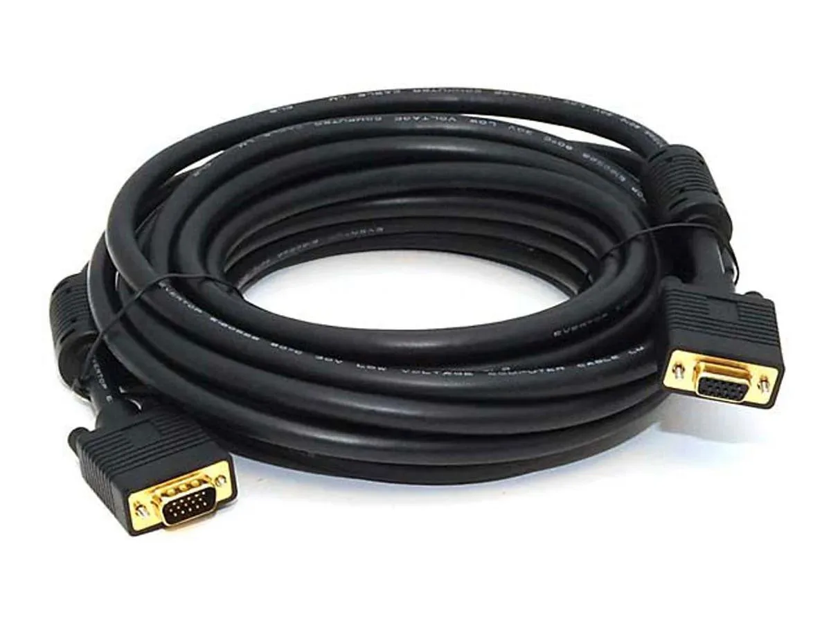 Monoprice Inc. Monoprice Inc. 103594 VGA Cable 25 Feet Male to Female Gold Plated CL2 — product photo