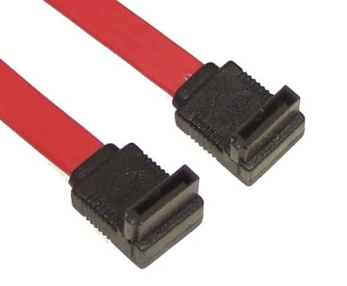 SATAGear SATAGear R-SS-02MRR 8in SATA cable right-angle to right-angle 6.0 Gbps — product photo