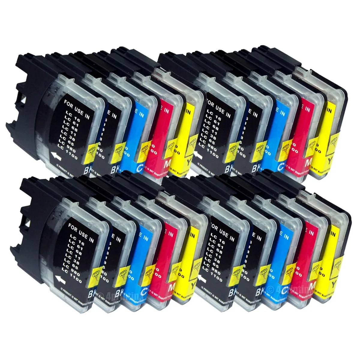 NShi NShi LC61 20-pack ink cartridges for Brother printers — product photo